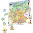 Rahmenpuzzle - Deutschland - Physische Landkarte - Deutsch - 1 Stk