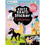 arsEdition GERMAN - Kritzkratz-Sticker - Einhörner