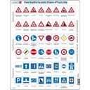Puzzle - Sestavljanka z okvirjem - Avstrijski prometni znaki
