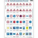 Puzzle - Sestavljanka z okvirjem - Nemški prometni znaki