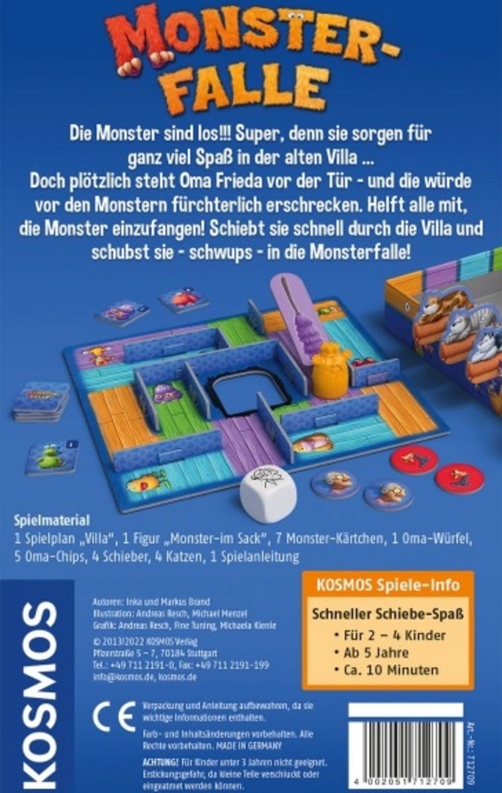 KOSMOS Monsterfalle Mitbringspiel - 1 Stk