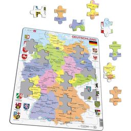 Rahmenpuzzle - Deutschland - Politische Landkarte, 48 Teile - 1 Stk