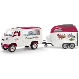 42439 - Horse Club - Mobile Vet with Hanoverian Foal - 1 item