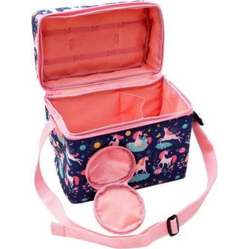 Unicorn Carrying Bag for Tonie Boxes - Pink/Dark Blue - 1 item