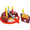 Tanner Wooden Birthday Cake
