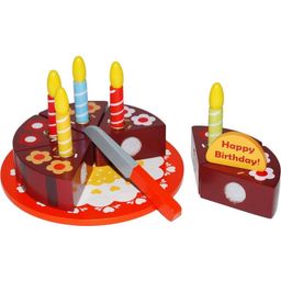 Tanner Wooden Birthday Cake
