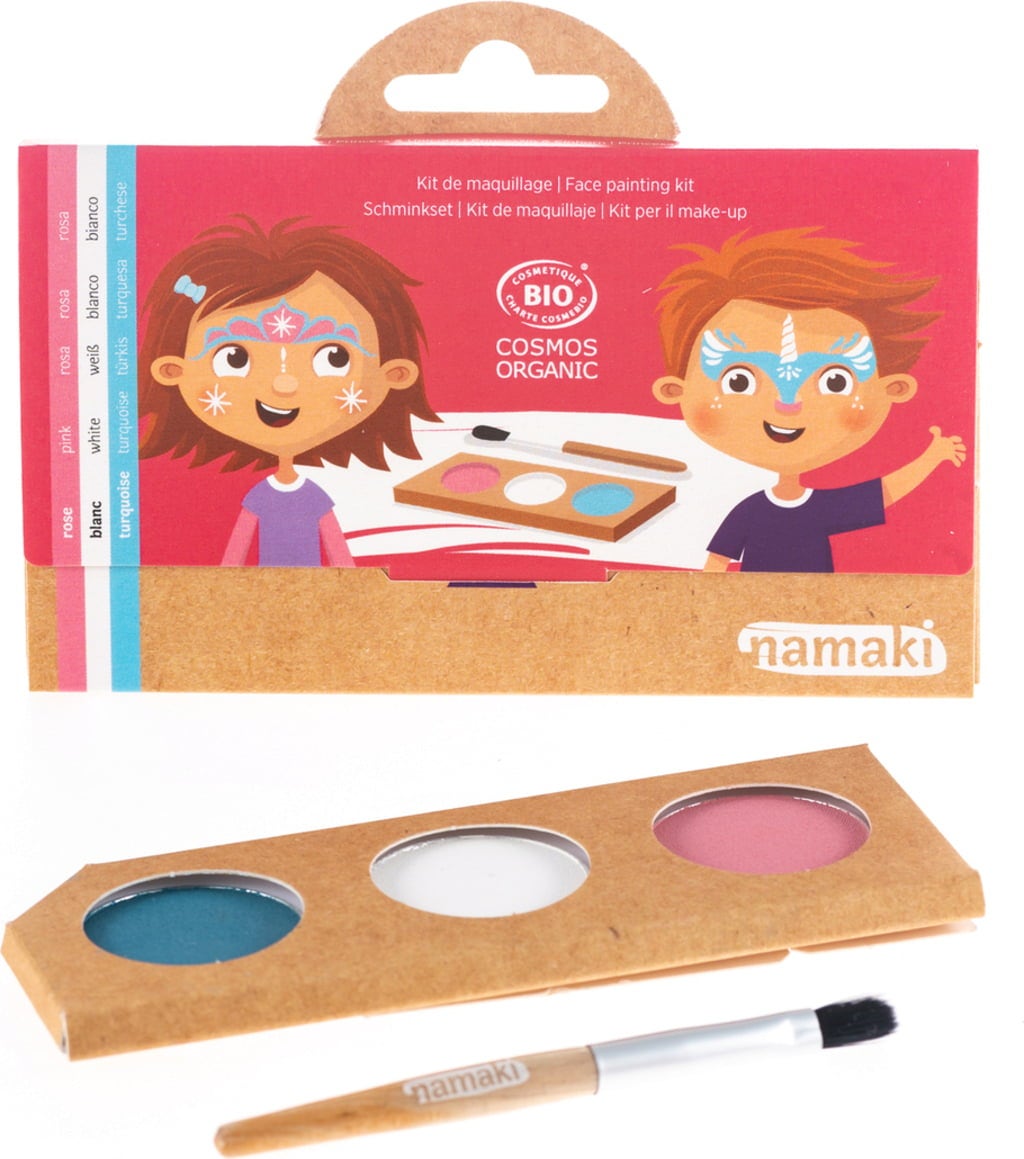 namaki Princess & Unicorn Face Painting Kit - 1 set