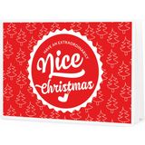 "Nice Christmas" Presentkort att skriva ut själv