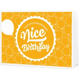 playPolis "Nice Birthday" darilni bon za tiskanje