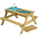 Holz Kinder Picknicktisch mit Waschbecken