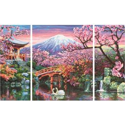 Dipingere con i Numeri - Ciliegi in Fiore in Giappone - 1 pz.