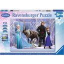 Puzzle - Frozen - Nel Regno della Regina delle Nevi, 100 Pezzi XXL - 1 pz.