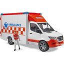Bruder MB Sprinter Ambulance with Driver - 1 item