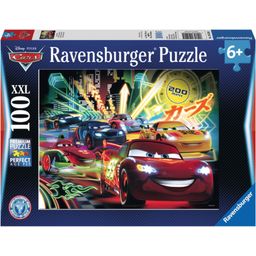 Ravensburger Puzzle - Cars Neon, 100 Pezzi XXL - 1 pz.