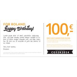 playPolis Nice Birthday - Gift Voucher - 