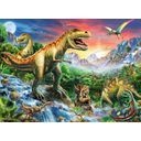 Ravensburger Puzzle - Bei den Dinosauriern, 100 Teile - 1 Stk