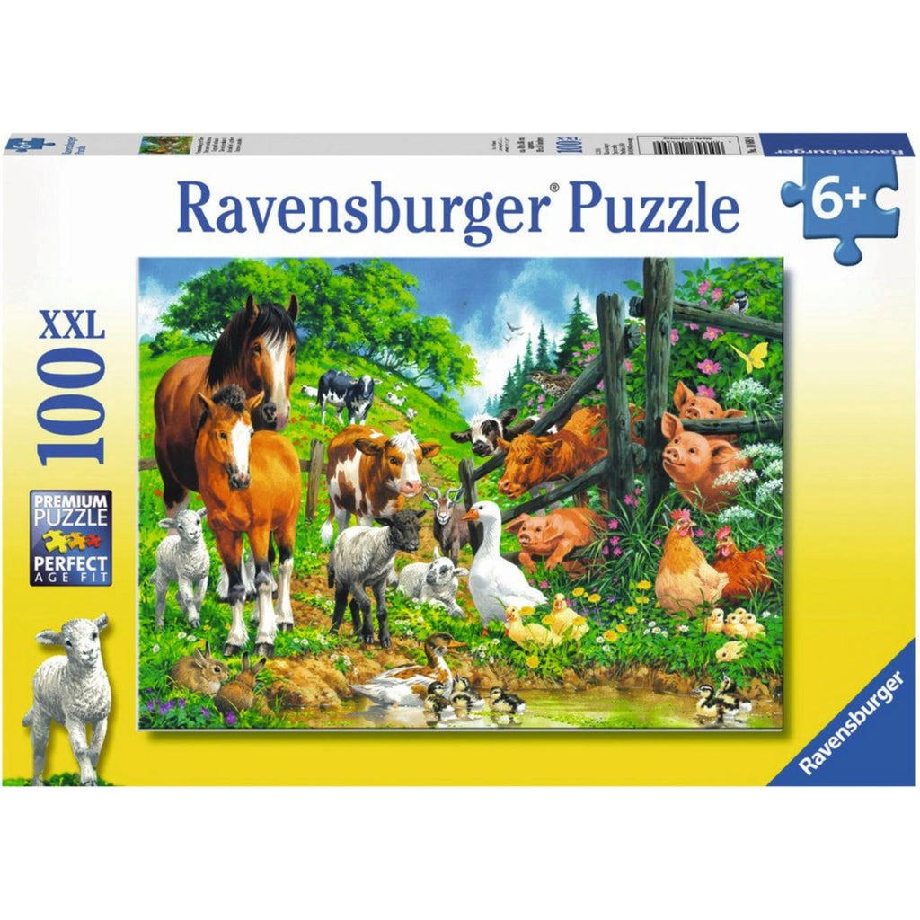Animal Get Together Puzzle - 100 piece Animal Get Together Puzzle - 100 piece