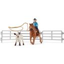 42577 - Farm World - Team Roping with a Cowgirl