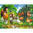 Puzzle - Versammlung der Tiere, 100 XXL-Teile - 1 Stk
