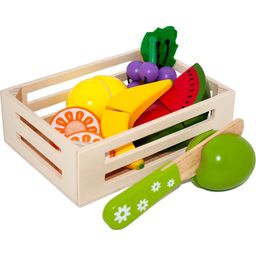 Tanner Wooden Crate with Fruit - 1 item