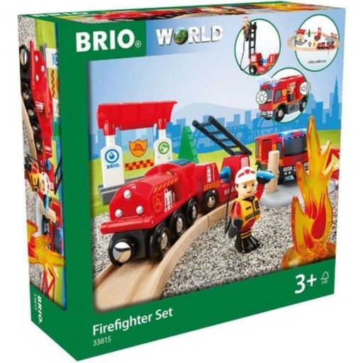 BRIO Bahn - Feuerwehr Set - 1 Stk