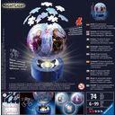 Puzzle - 3D Puzzle-Ball - Nachtlicht - Frozen 2, 72 Teile - 1 Stk
