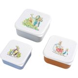 Petit Jour Peter Rabbit - Lunch Box Set, 3 pieces