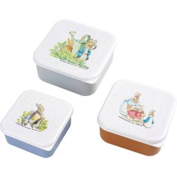 Petit Jour Peter Rabbit - Lunch Box Set, 3 pieces