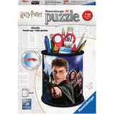 Puzzle - 3D Puzzle Organizer - Lonček za pisala z motivom Harryja Potterja, 54 delov