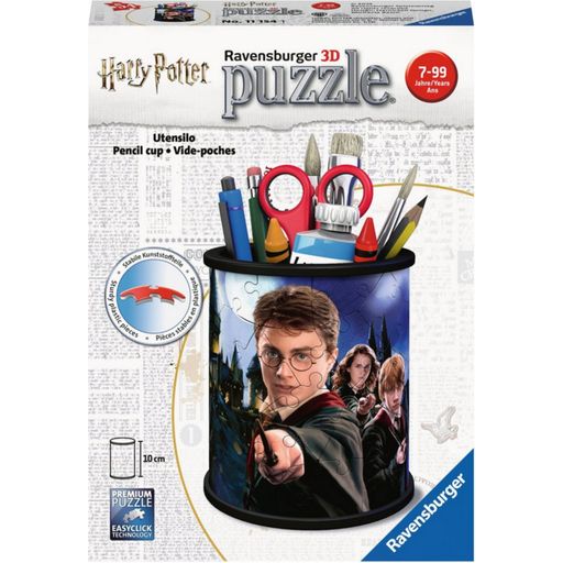 Jigsaw - 3D Puzzle Organiser - Utensil Holder - Harry Potter, 54 Pieces - 1 item