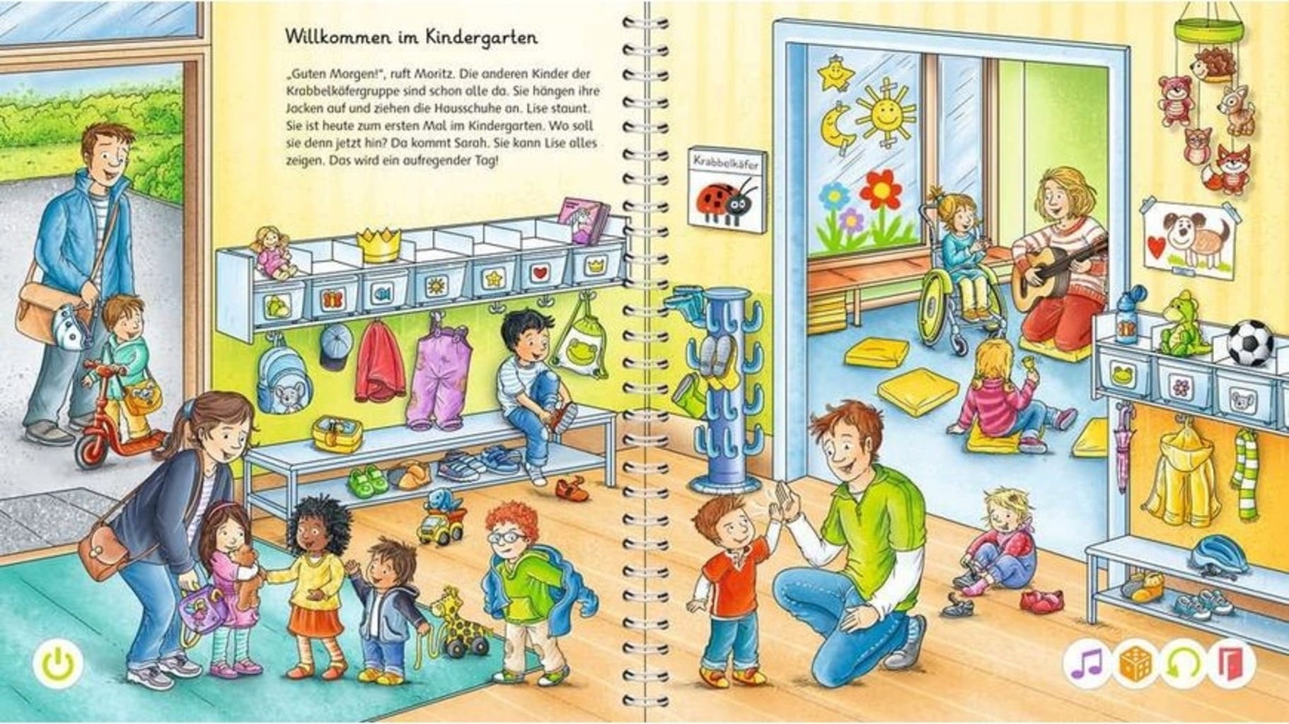 tiptoi - Mein Wörter-Bilderbuch - Kindergarten - 1 Stk