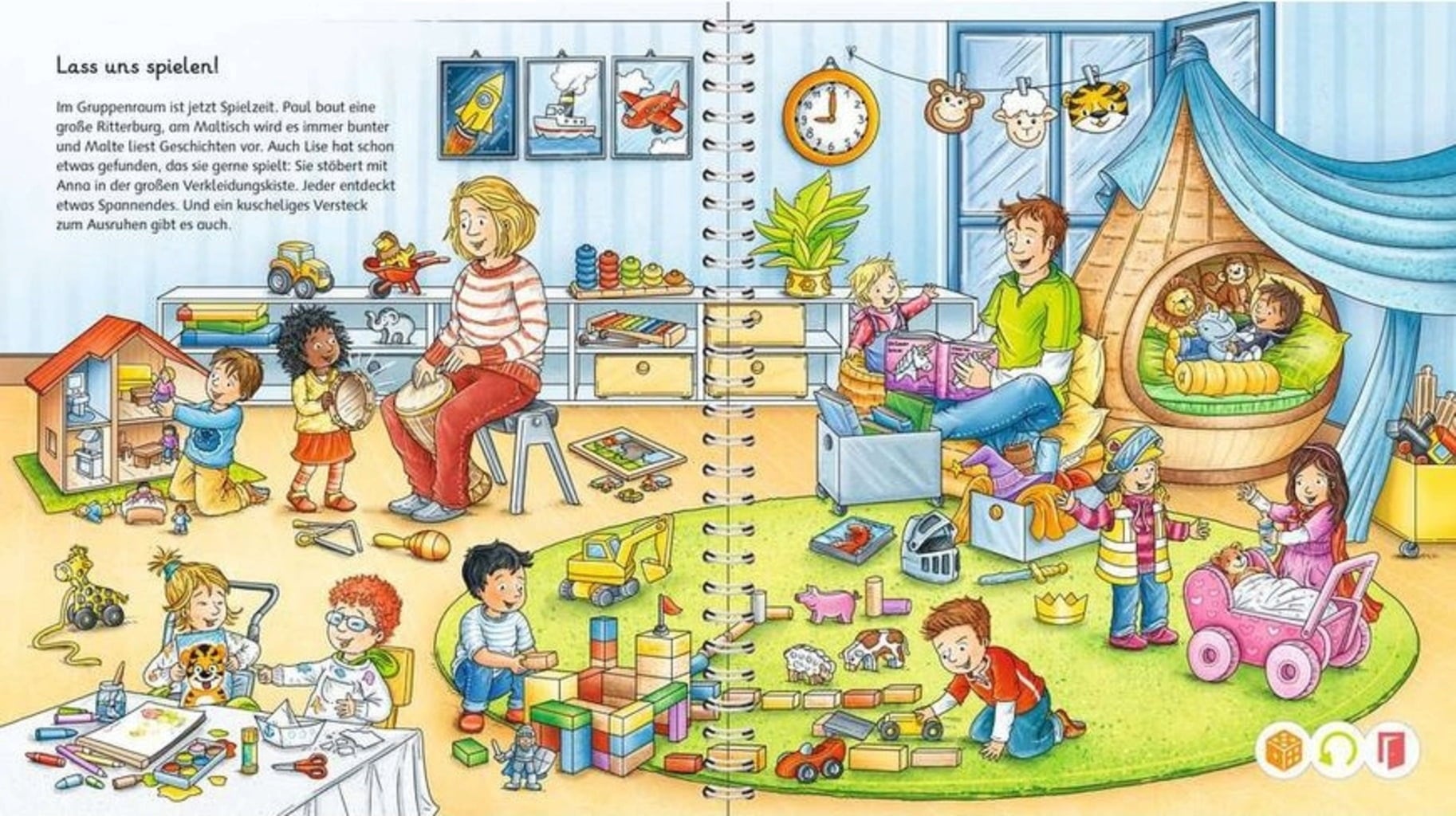 tiptoi - Mein Wörter-Bilderbuch - Kindergarten - 1 Stk