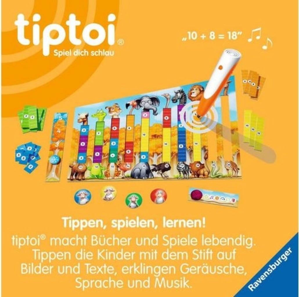 tiptoi - Spiel - Der verrückte Rechen-Zoo - 1 Stk