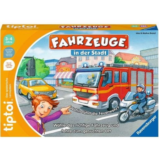 Ravensburger tiptoi - Spiel - Fahrzeuge in der Stadt - 1 Stk