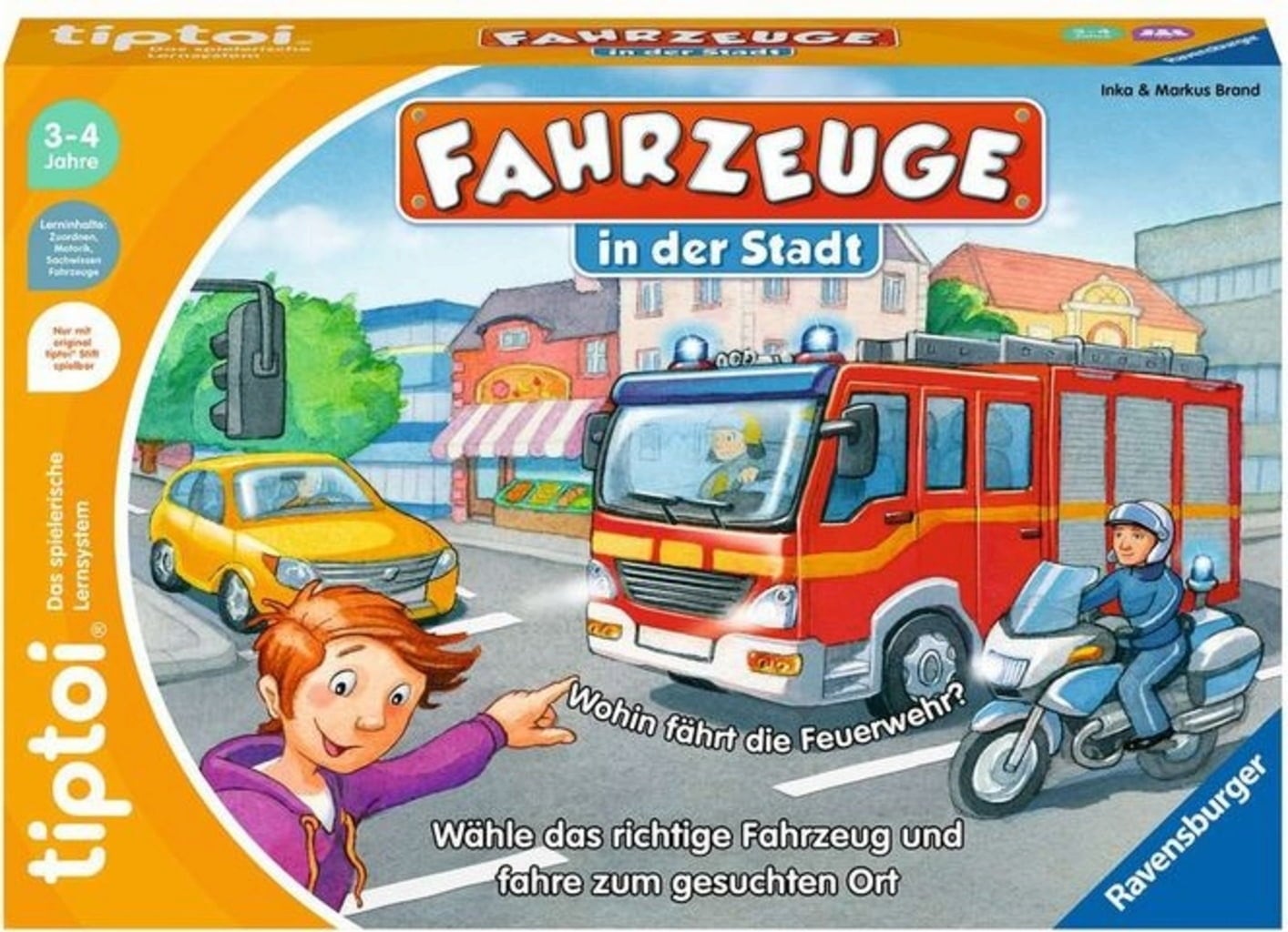 tiptoi - Spiel - Fahrzeuge in der Stadt (IN TEDESCO)