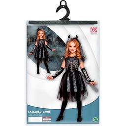 Widmann Skeleton Bride Costume for Children