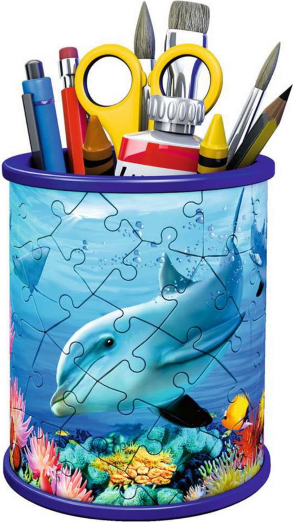 Puzzle - 3D Puzzle-Organizer - Utensilo Unterwasserwelt, 54 Teile - 1 Stk