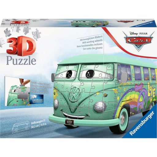 Puzzle - 3D Puzzle-Autos - Volkswagen T1 Cars Fillmore - 1 Stk