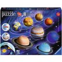 Pussel - 3D-pusselboll - Planet Box 27/54/72/108 bitar - 1 st.