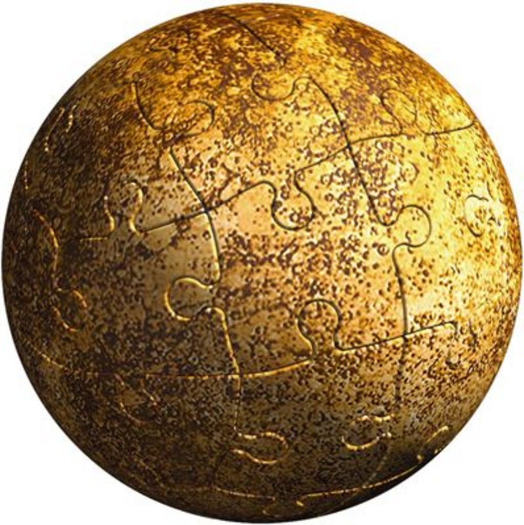 Puzzle - 3D Puzzle-Ball - Planetenbox 27/54/72/108 Teile - 1 Stk