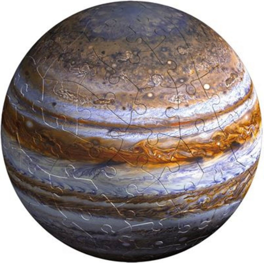 Puzzle - 3D Puzzle-Ball - Planetenbox 27/54/72/108 Teile - 1 Stk