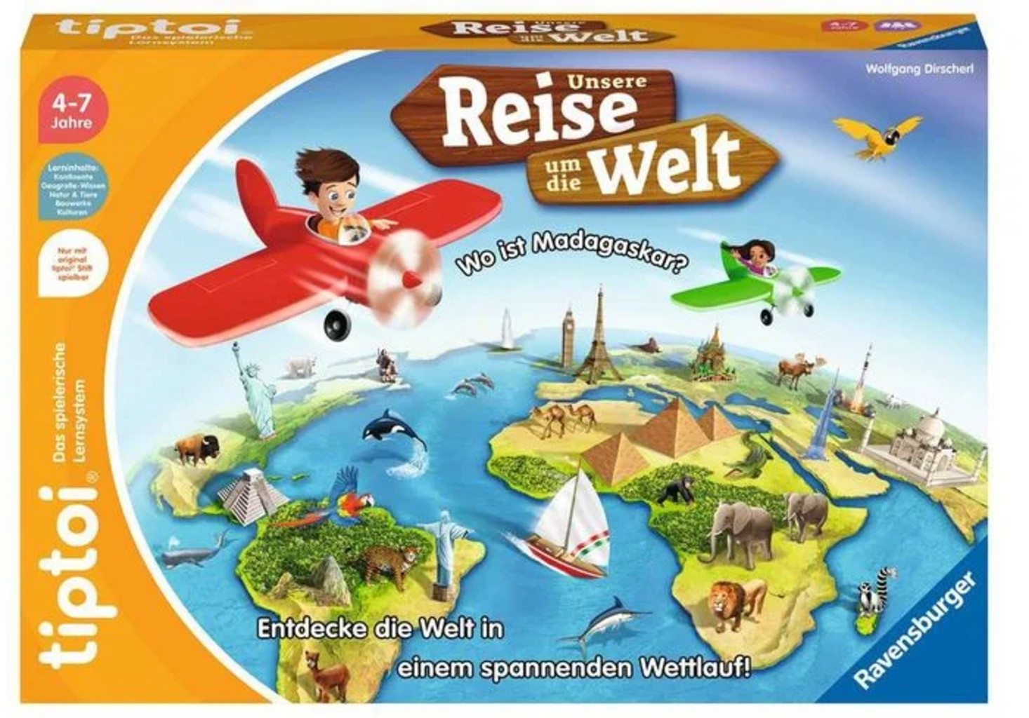 tiptoi - Spiel - Unsere Reise um die Welt (IN TEDESCO)