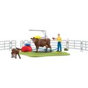 Schleich 42529 - Farm World - Kuh Waschstation