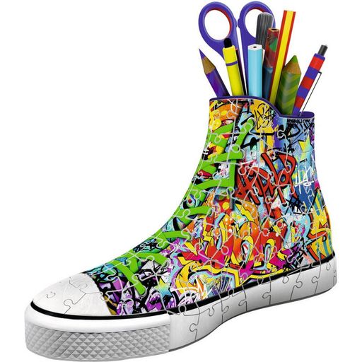 Puzzle - 3D Puzzles - Sneaker Graffiti Style, 108 Teile - 1 Stk