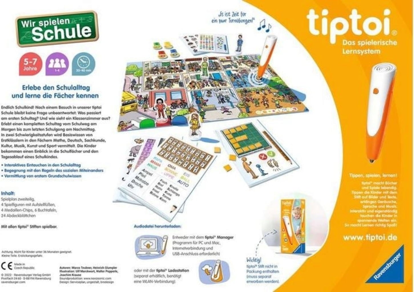 Ravensburger tiptoi - Spiel - Wir spielen Schule