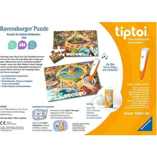 tiptoi - Puzzle für kleine Entdecker - Zoo