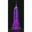 Pussel - 3D-visionspussel - Empire State Building på Natten, 216 bitar - 1 st.