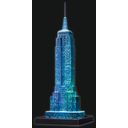Puzzle - 3D Vision Puzzle - Empire State Building bei Nacht, 216 Teile - 1 Stk