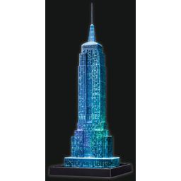 Puzzle 3D Vision - Empire State Building di Notte, 216 pezzi - 1 pz.
