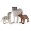 Schleich 42472 - Wild Life - Mama Wolf with Pups